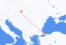 Lennot Istanbulista Budapestiin