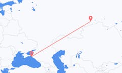 Loty z miasta Kurgan, Kurgan Oblast do miasta Anapa