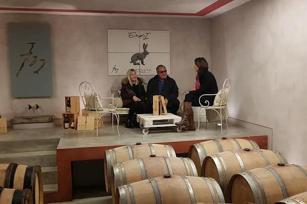 Ab Civitavecchia: Weintour Toskana-Latium mit Verkostung