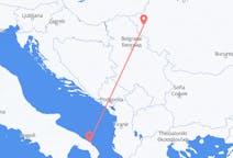 Vluchten van Brindisi, Italië naar Timisoara, Roemenië