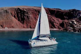 Private Cruise Daytime with Meal in Santorini