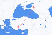 Flights from Antalya, Turkey to Krasnodar, Russia