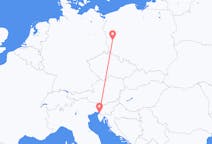 Flights from Zielona Góra, Poland to Trieste, Italy