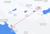 Vols depuis la ville de Gelendjik vers la ville de Krasnodar