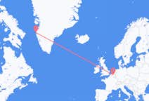 Flyg från Sisimiut, Grönland till Bryssel, Belgien