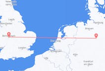 Flights from Hanover, Germany to Birmingham, England