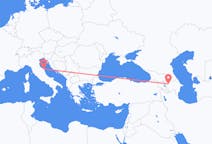 出发地 阿塞拜疆出发地 占贾目的地 意大利安科納的航班