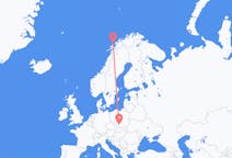Flights from Andenes, Norway to Katowice, Poland