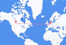 Flyreiser fra Lloydminster, Canada, til Köln, Canada