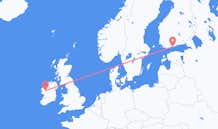 Flyreiser fra Knock, Irland til Helsingfors, Finland