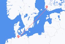 เที่ยวบิน จาก ตุรกุ, ฟินแลนด์ ไปยัง ฮัมบวร์ค, เยอรมนี