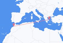 Fly fra Rabat til Skíros