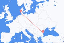 Flights from Varna in Bulgaria to Westerland in Germany