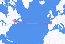 Flyreiser fra Fredericton, Canada til Santander, Spania