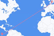 Flights from Baltra Island, Ecuador to Malmö, Sweden
