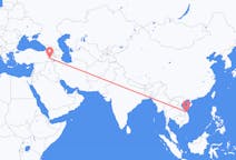 Flyg från Da Nang, Vietnam till Van, Turkiet