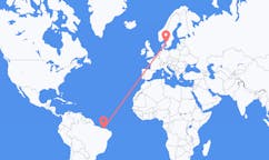 Flights from Parnaíba, Brazil to Gothenburg, Sweden