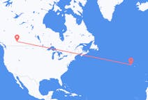 Flights from Calgary, Canada to São Jorge Island, Portugal