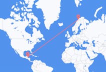 Flyreiser fra Belize City, Belize til Bardufoss, Norge