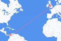 Flights from Medellin (Colombia), Colombia to Bristol, England