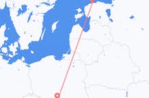 Flyg från Katowice, Polen till Tallinn, Estland