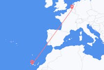 Fly fra San Sebastián de La Gomera til Brussel