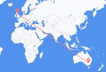 Flyreiser fra Narrandera, Australia, til Edinburgh, Australia