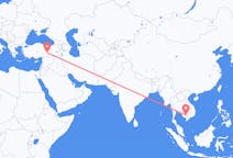 出发地 柬埔寨出发地 金边目的地 土耳其馬拉蒂亞的航班