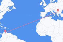 Flyreiser fra Maracaibo, Venezuela til Niš, Serbia