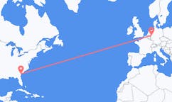 Flyreiser fra Savannah, USA til Düsseldorf, Tyskland