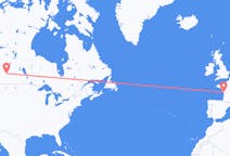 Flug frá Saskatoon, Kanada til La Rochelle, Frakklandi