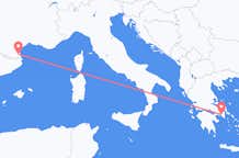 Flyg från Perpignan till Aten
