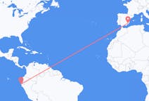 Flights from Talara, Peru to Murcia, Spain