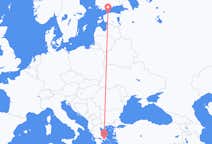 Vluchten van Tallinn, Estland naar Athene, Griekenland