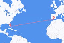 Flights from Miami, the United States to Málaga, Spain