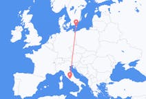 Flights from Bornholm, Denmark to Rome, Italy