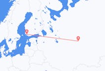 Fly fra Kirov til Turku