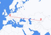 Flights from Bishkek to Saarbrücken