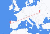 Flyrejser fra Lviv, Ukraine til Porto, Portugal