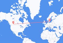 Flyg från Calgary, Kanada till Ronneby, Sverige