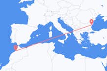 Flyreiser fra Rabat, til Varna