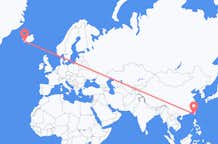 Flights from Kaohsiung to Reykjavík