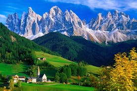 De Bolzano: visite privée des Dolomites au mont Seceda et à la vallée de Funes