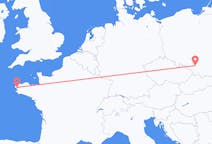 Flights from Brest, France to Katowice, Poland