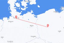 Flights from Hamburg to Poznan