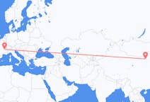 Flights from Baotou, China to Lyon, France