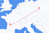 Flyreiser fra Wroclaw, Polen til Bergerac, Frankrike
