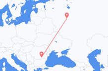 Flyg från Bukarest, Rumänien till Moskva, Ryssland