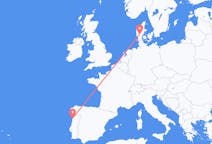 Flights from Porto in Portugal to Billund in Denmark