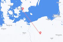 Flyrejser fra Poznań, Polen til Malmø, Sverige